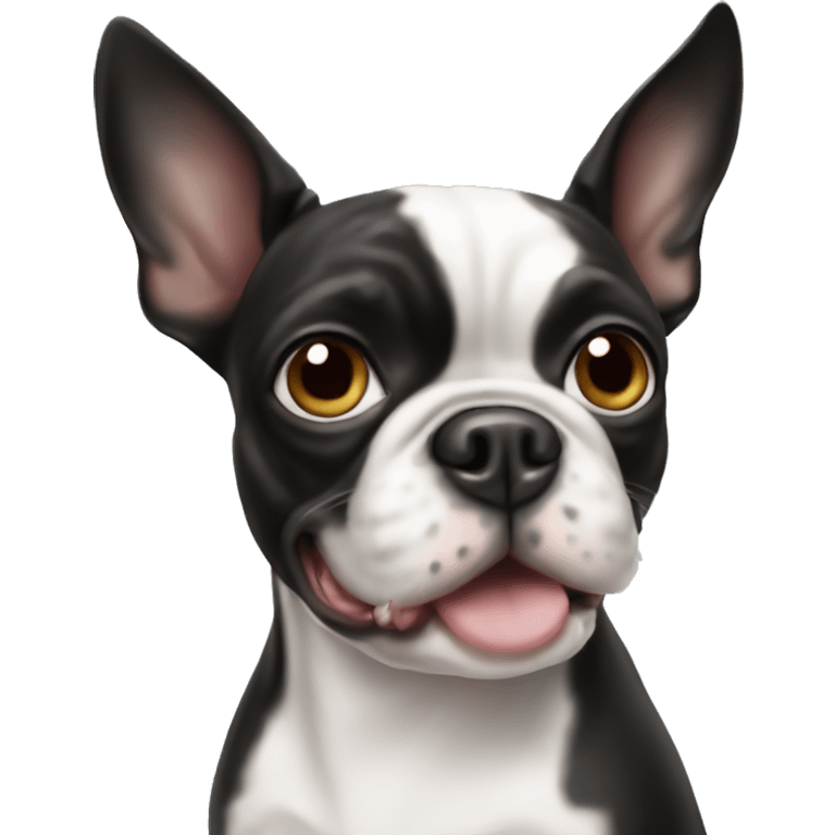 Boston terrier  emoji