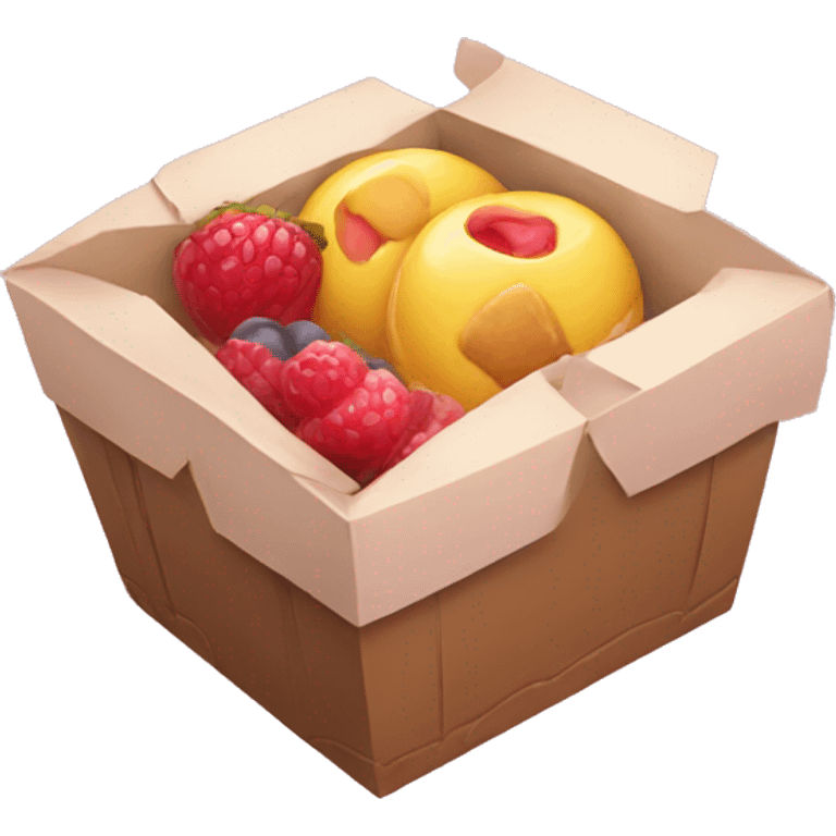 Sweet box emoji