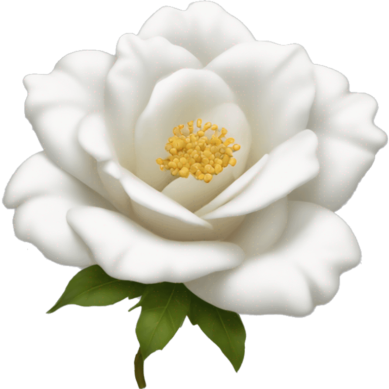 Flor Rosa blanca emoji