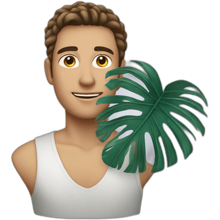 fanning with palm leaves emoji