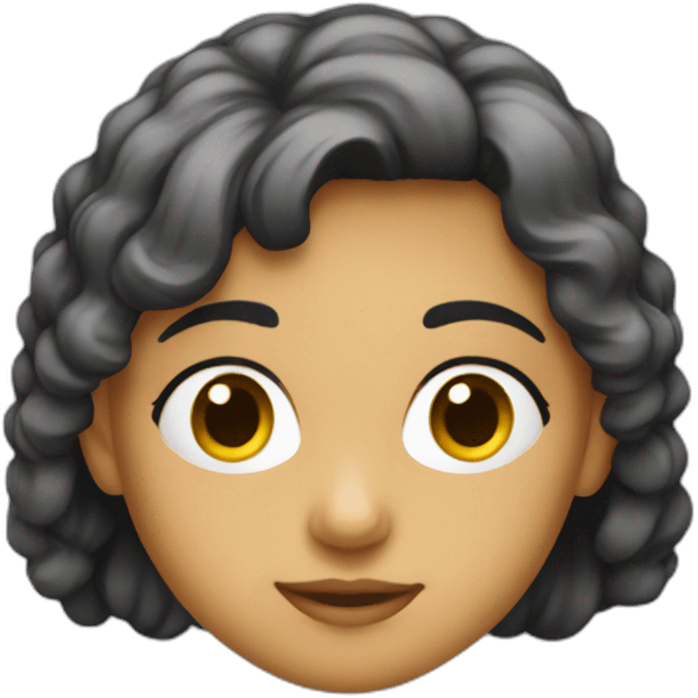 Mía Kalifa face emoji