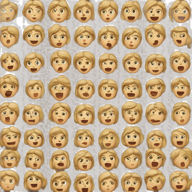 memoji surprised woman emoji