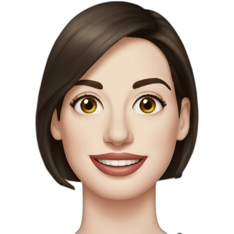 Anne Hathaway emoji