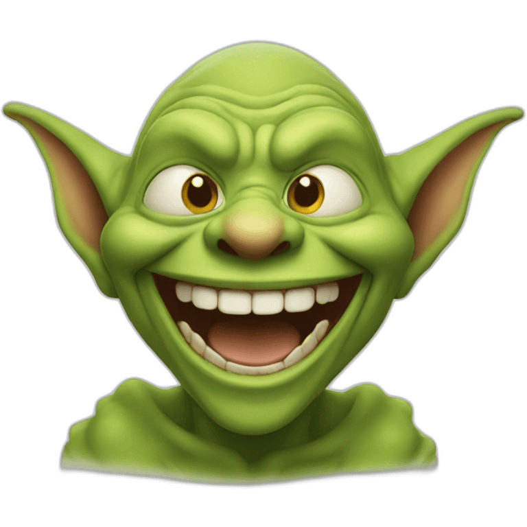 laughing goblin emoji