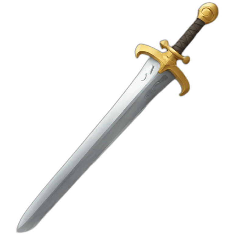 Armoured bald warriors sword emoji