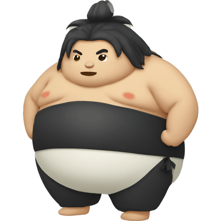 Sumo balloon emoji