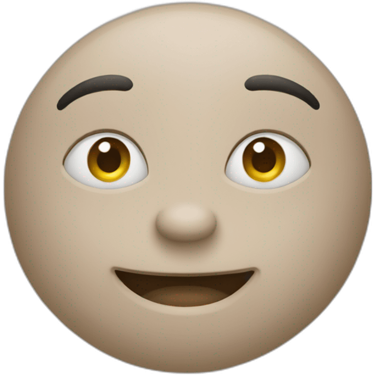 La calvitie emoji