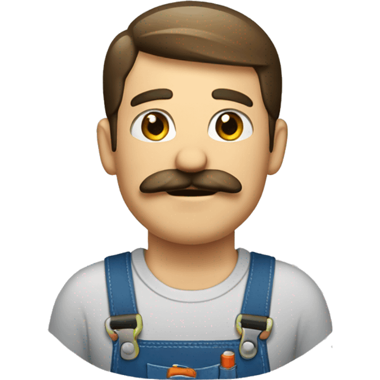 repairman with mustache emoji