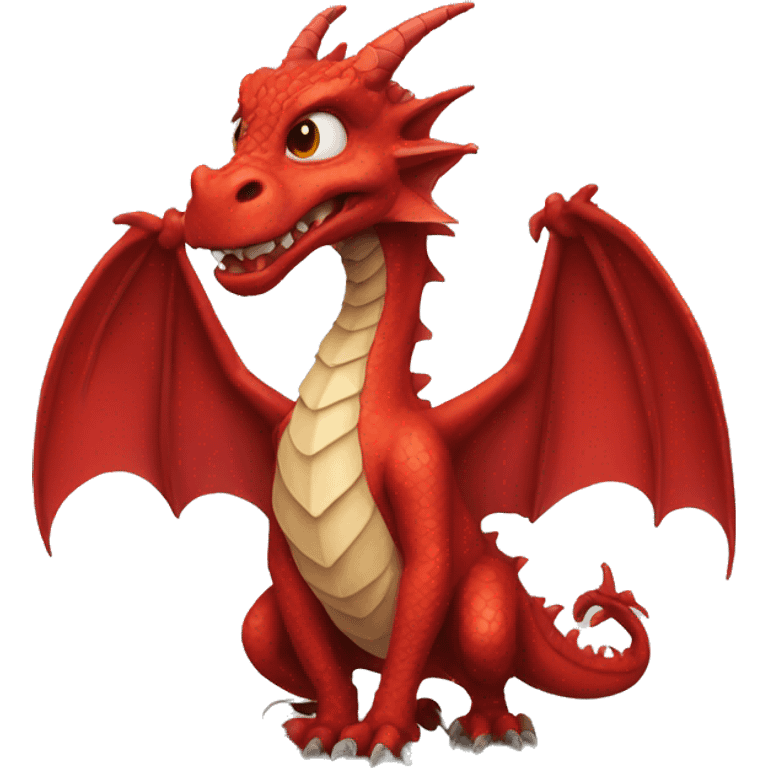 Red dragon emoji