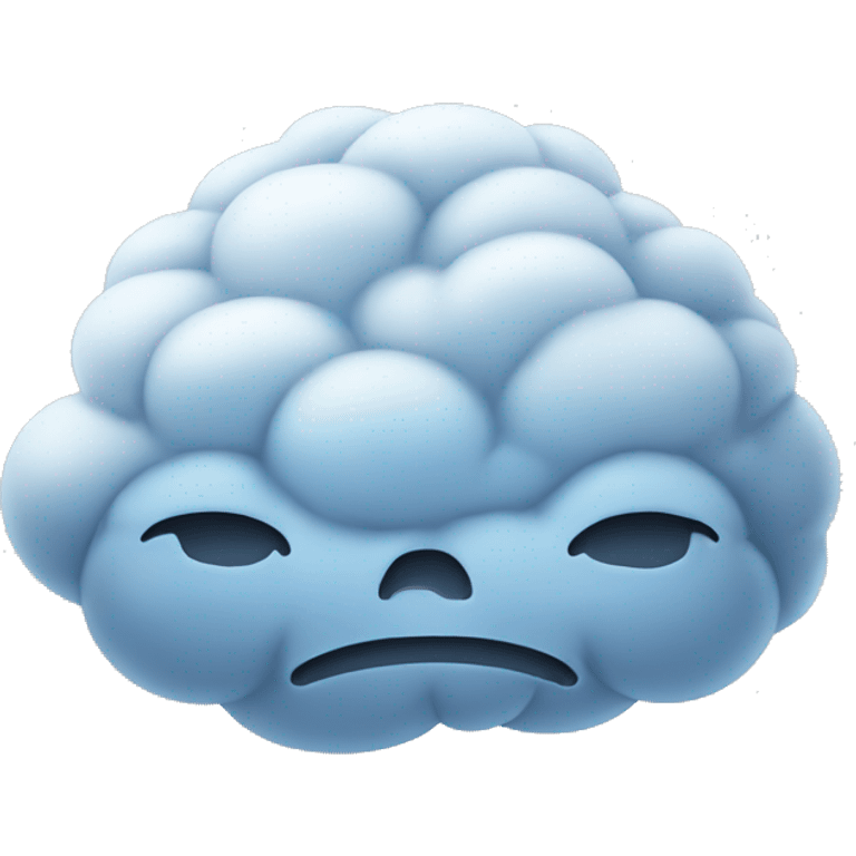 cloud on Brain emoji