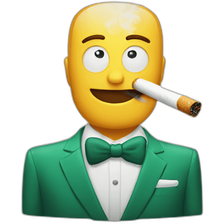 smoking menthol cigarette emoji