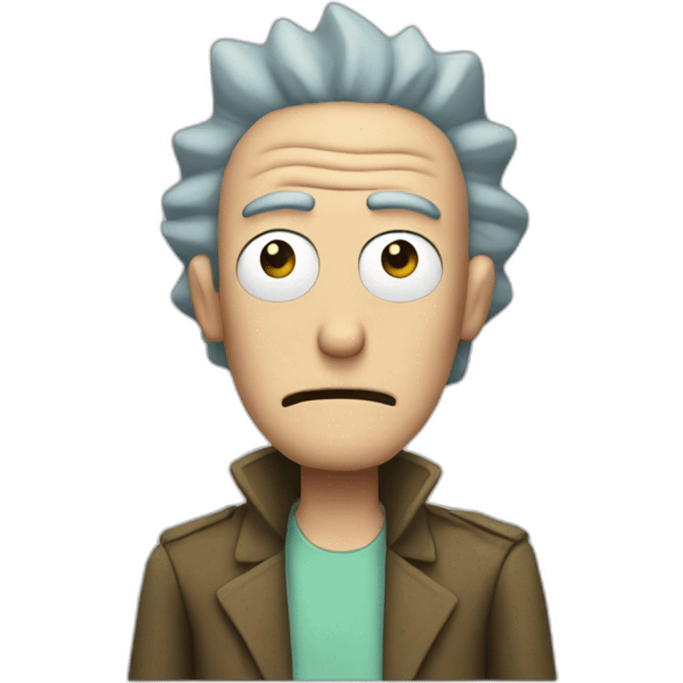 Rick from Rick ans morty emoji