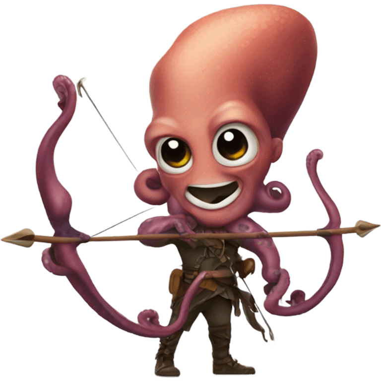 octopus archer emoji