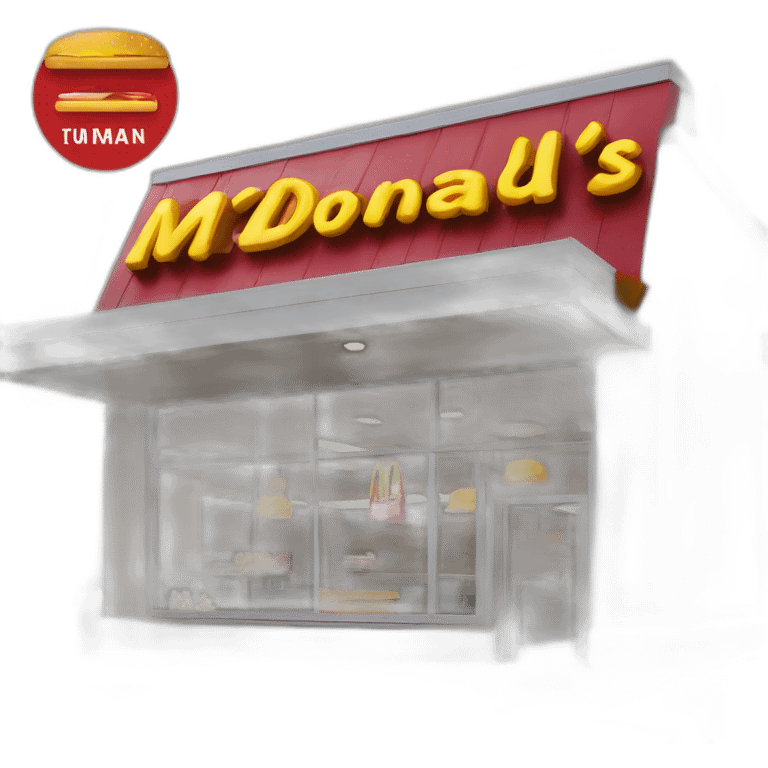 mcdonald's emoji