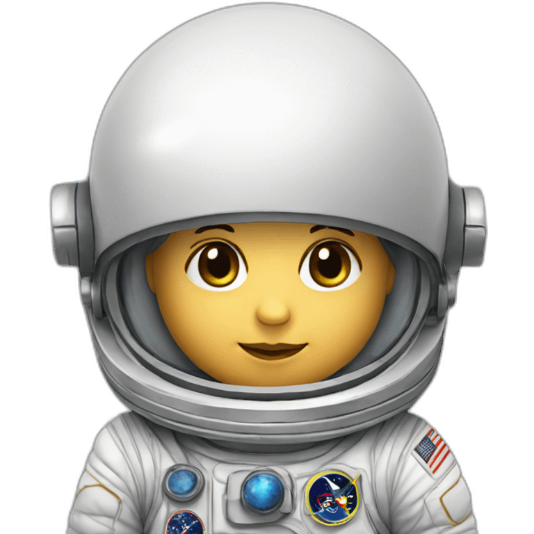 Baby astronauta emoji