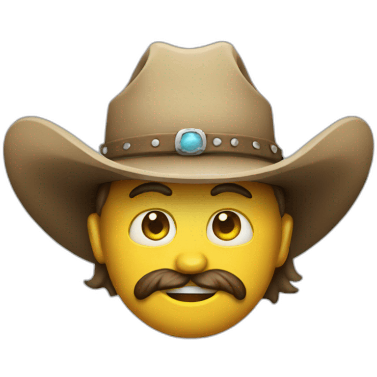 cowboy ghost emoji