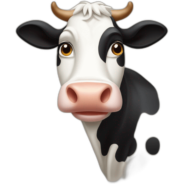 Ermentrude the cow emoji