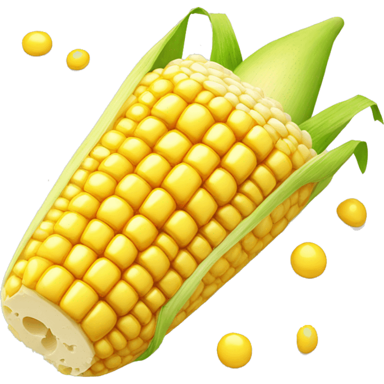 Corn cheese emoji