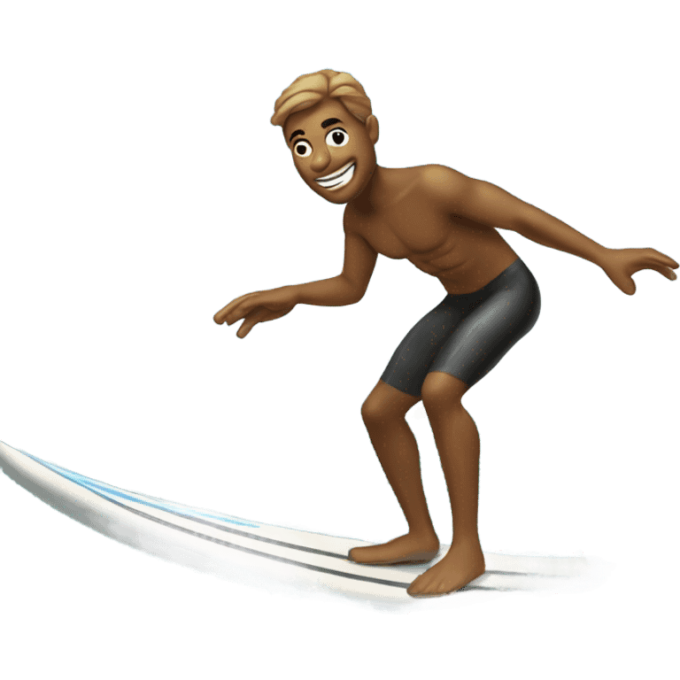 Lake Tahoe surfing emoji