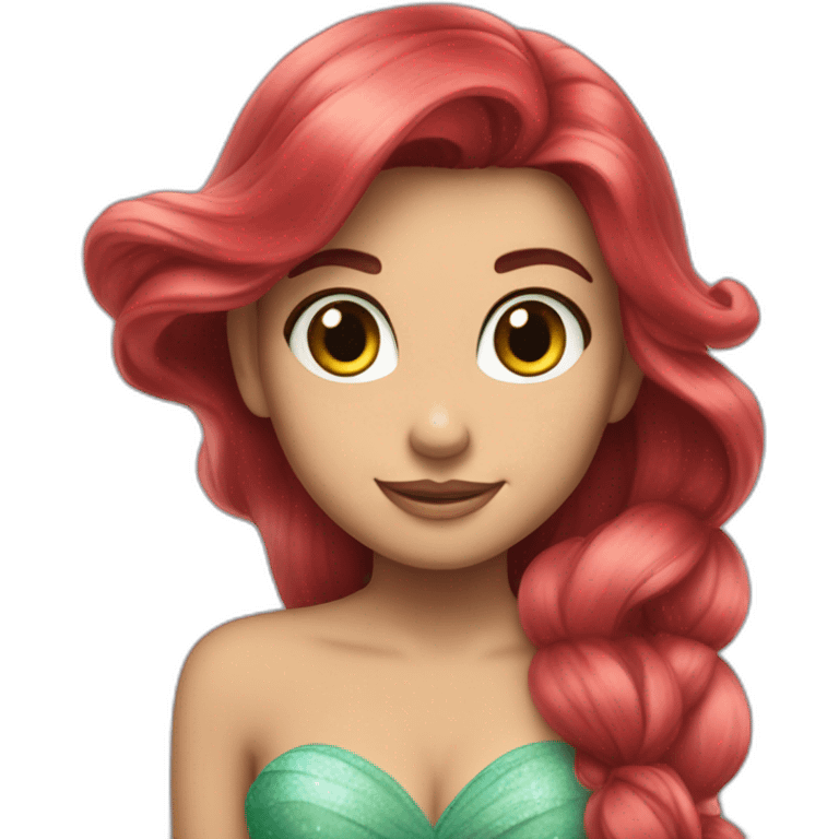 Ariel sereia emoji