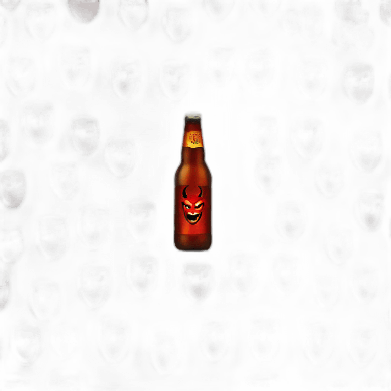 devil beer emoji