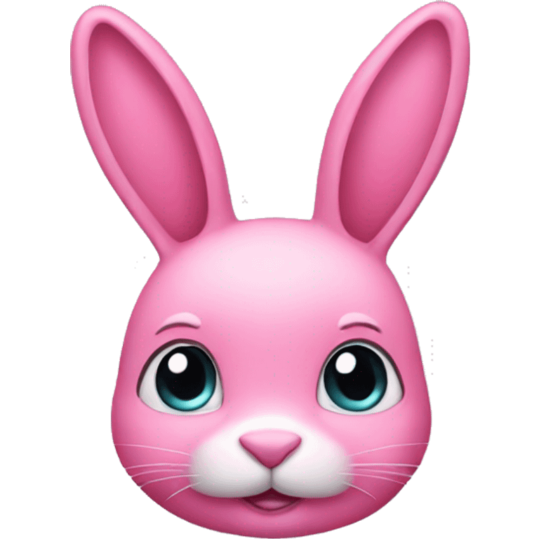 pink bunny emoji