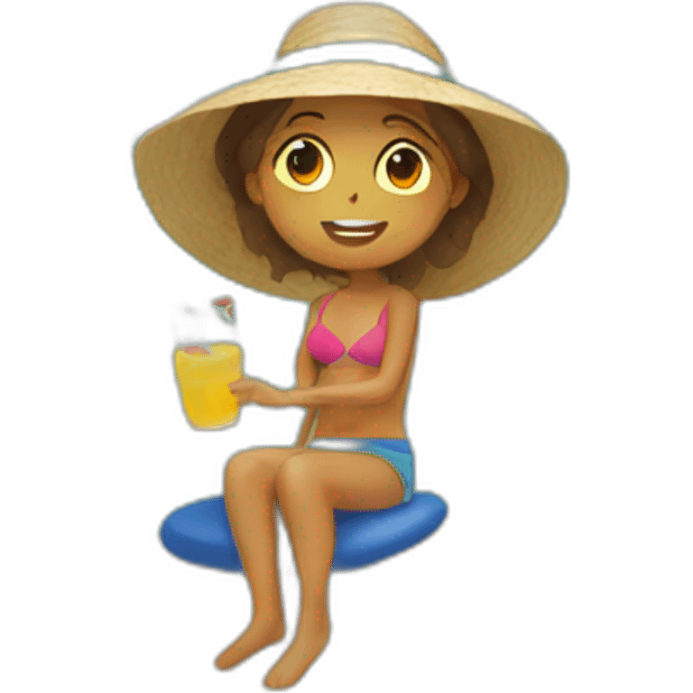 beach holiday emoji