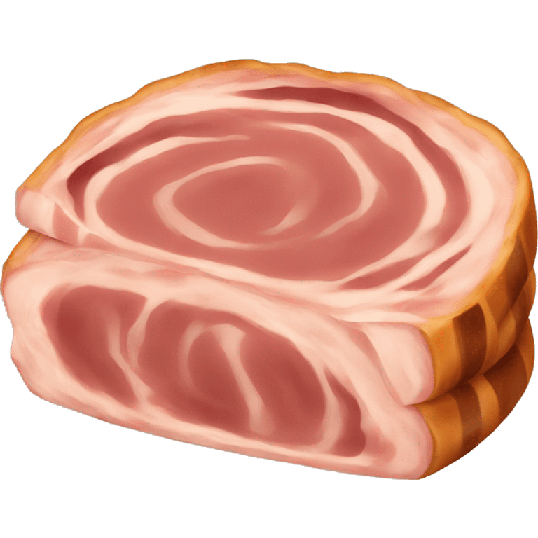 slice of pork emoji