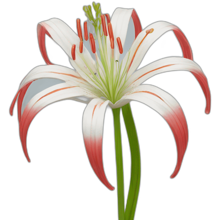 Spider lily emoji