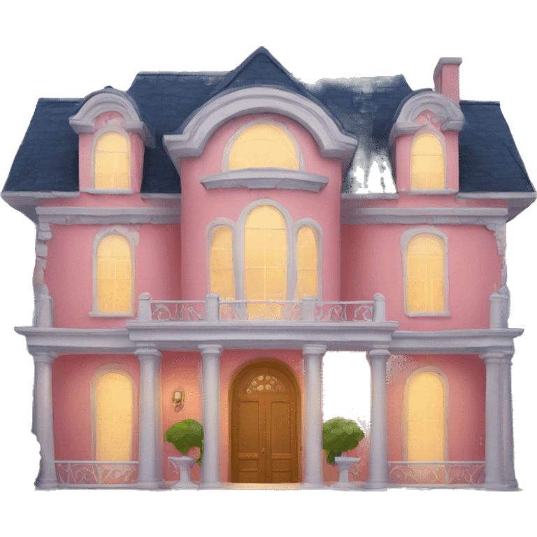 Fancy bright mansion emoji