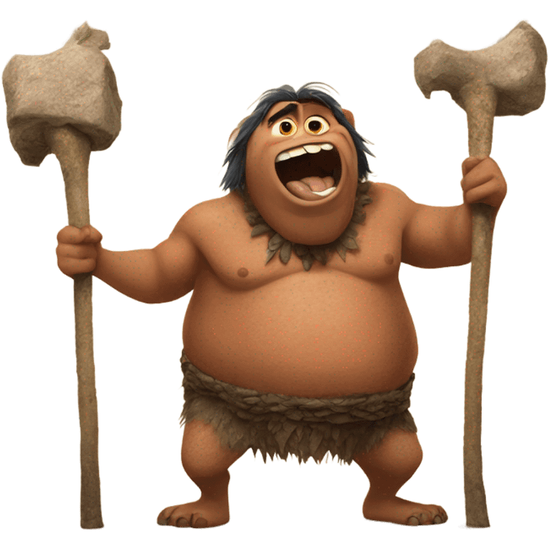 Grug from the croods  emoji