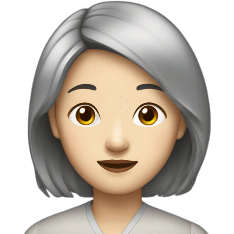 Chinese woman emoji