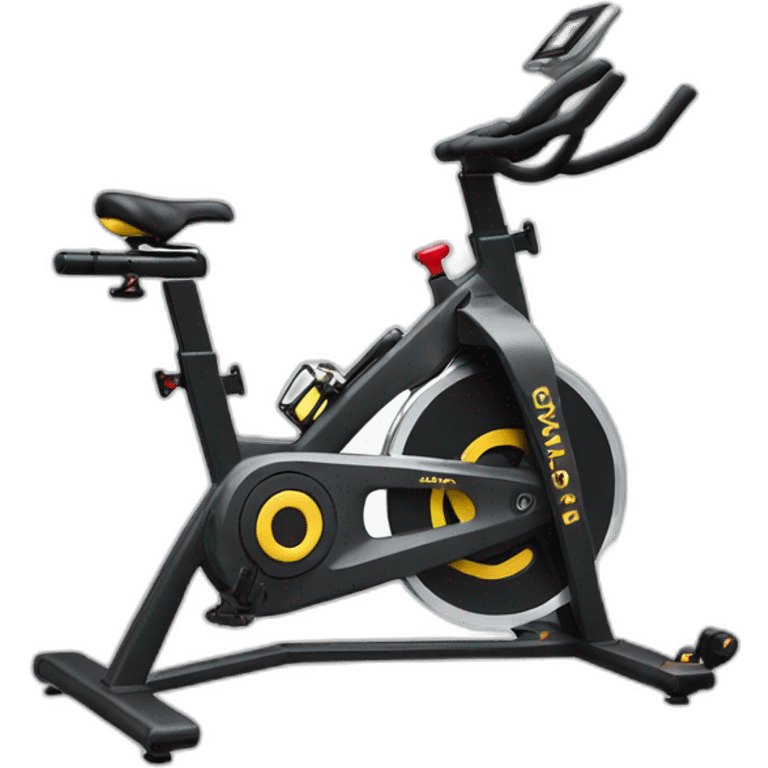 Spinning bike emoji