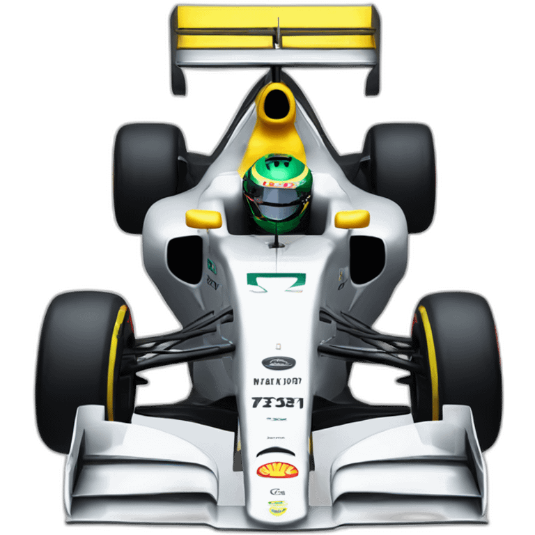 Aston Martin formula 1 car emoji