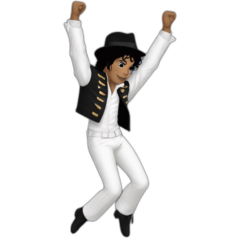 Michael Jackson dancing emoji