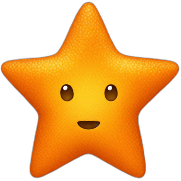 orange star emoji