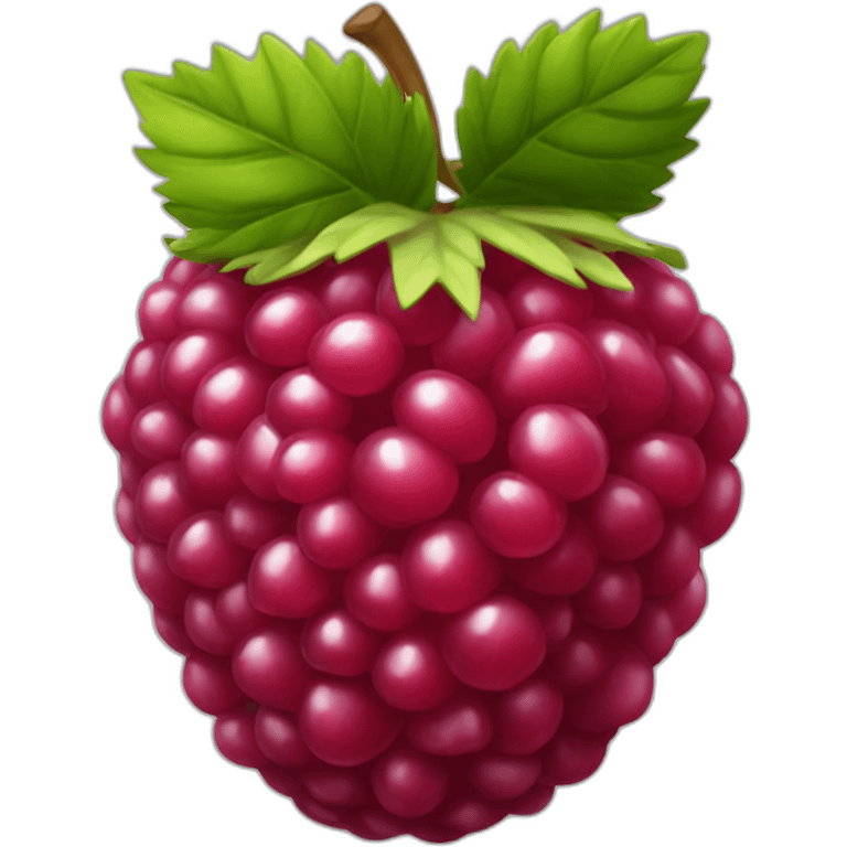 Une framboise emoji