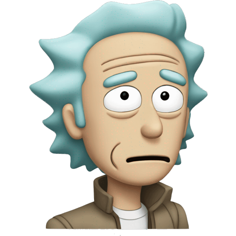 Rick sanchez from rick and morty emoji