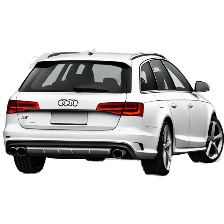 audi s4 avant black emoji