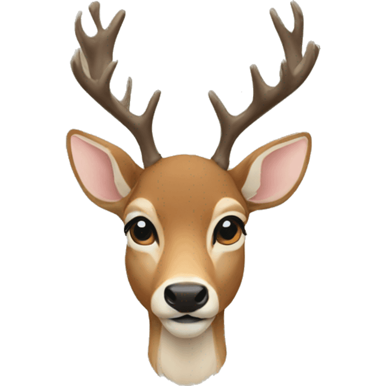 Deer face emoji