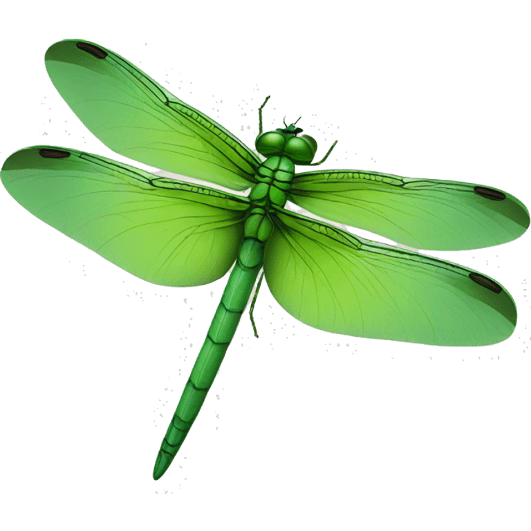 Green dragonfly emoji