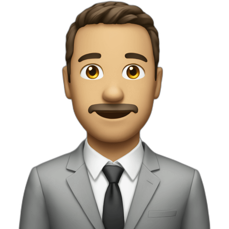 central cee in a suit emoji