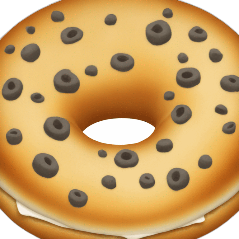 Poppyseed bagel emoji