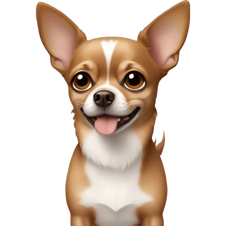 A brown chihuahua emoji