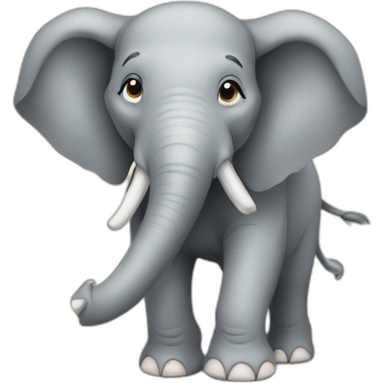 elephant sur ecole emoji