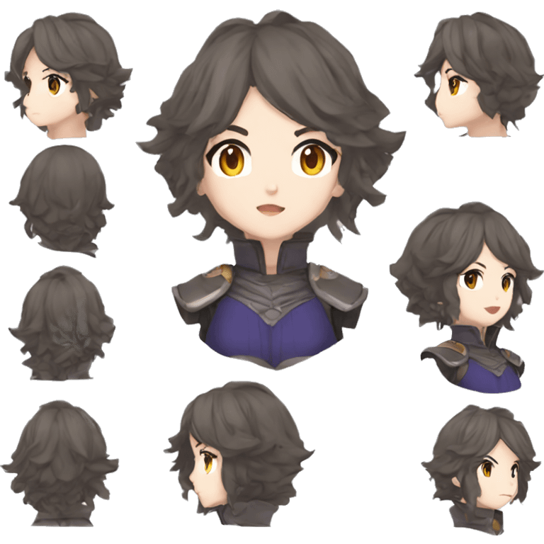 Female Corrin Fire Emblem emoji