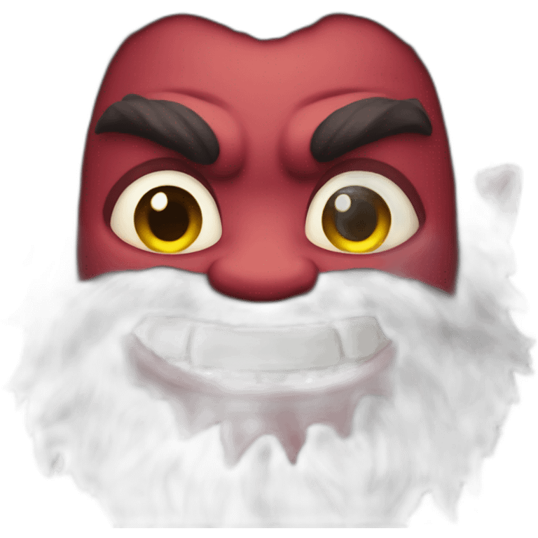 hairy oni smile emoji