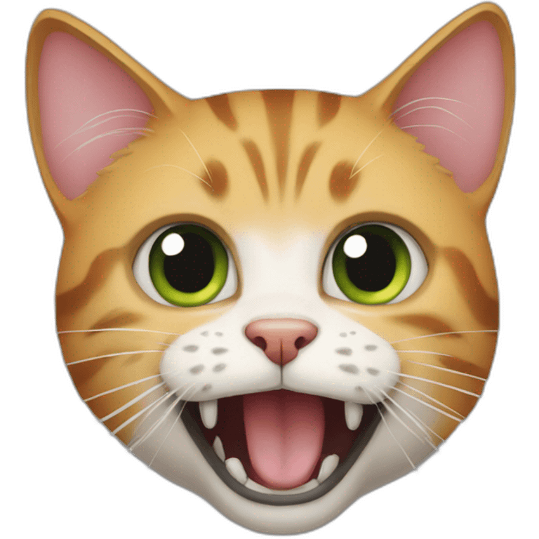 Cat horror emoji