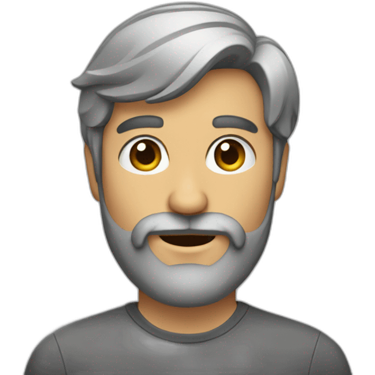 programador barba emoji