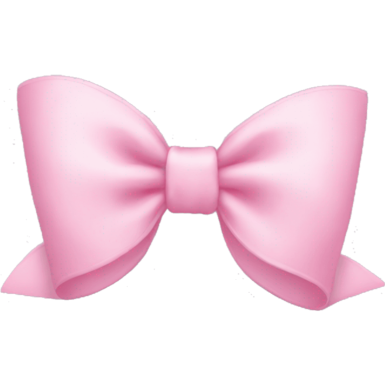 Pastel Pink bow emoji emoji